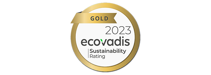 Ecovadis Gold (2023)