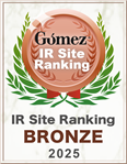 2025 IR Site Overall Ranking Bronze Award